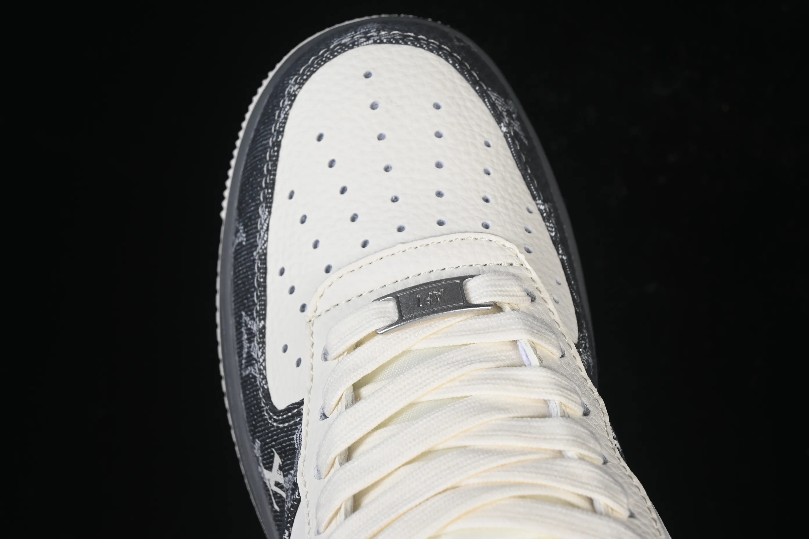 All categories Nk Air Force 1 Air Force series Nk Air Force 1 Low Air Force low-top Nike Air Force 1'07 Low LV joint beige denim Air Force 1 low-top casual sneakers SM6668-110